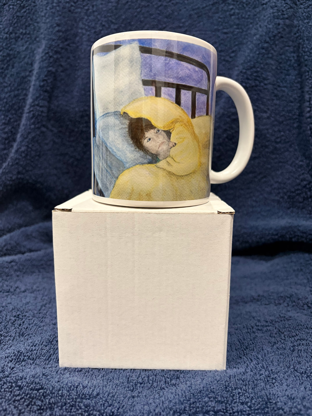 Decorative Mug - Hiding in Bed